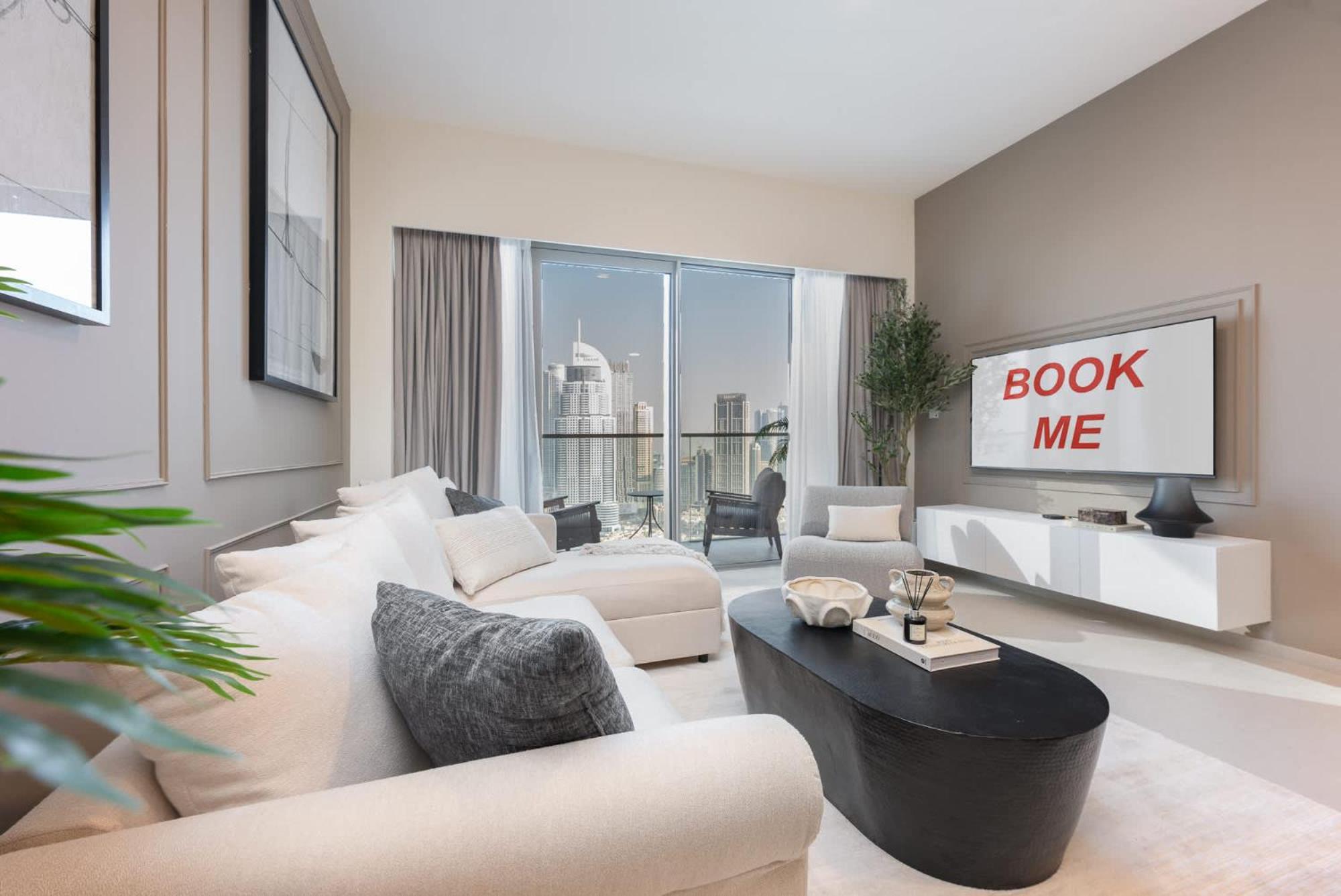 Cozy 2-bedroom Perfect For Family In Downtown With Burj Khalifa Views *